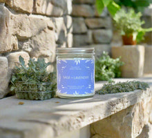 Load image into Gallery viewer, lavender and Sage herbalist soy candle