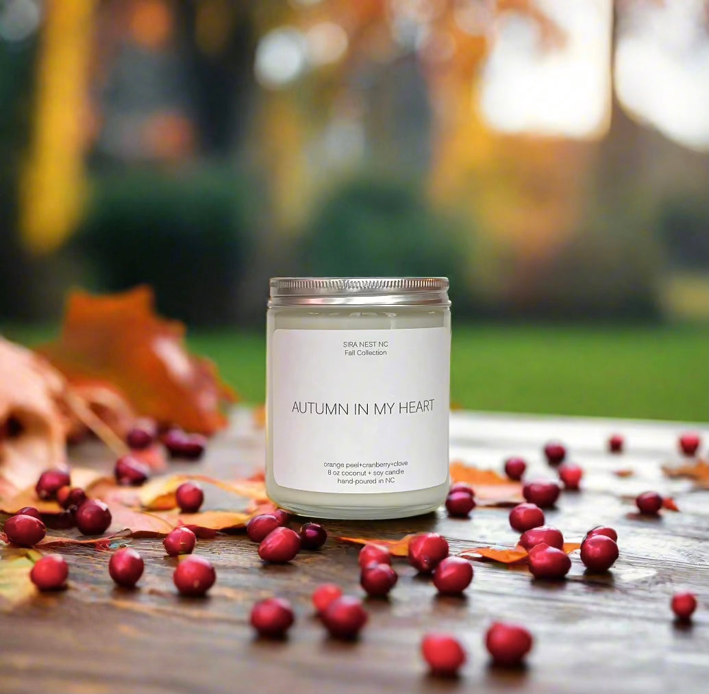 AUTUMN IN MY HEART CANDLE