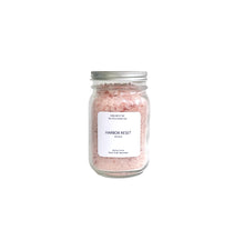 Load image into Gallery viewer, Harbor Reset bath salt in a glass jar on a clean white background.
