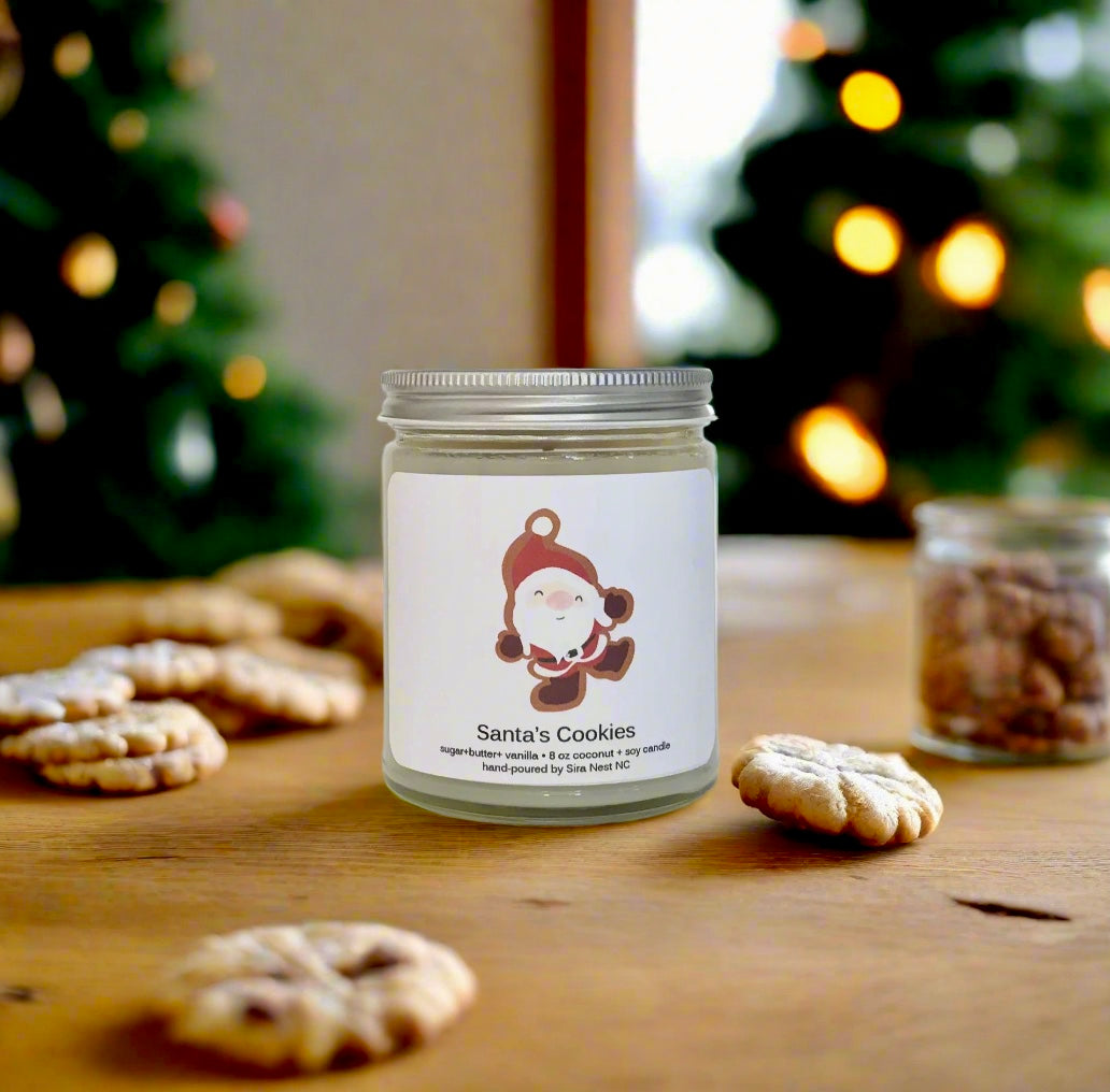 SANTA’S COOKIES CANDLE