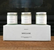 Load image into Gallery viewer, MASCULINE CANDLE GIFT SET
